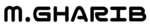 m.gharib logo black